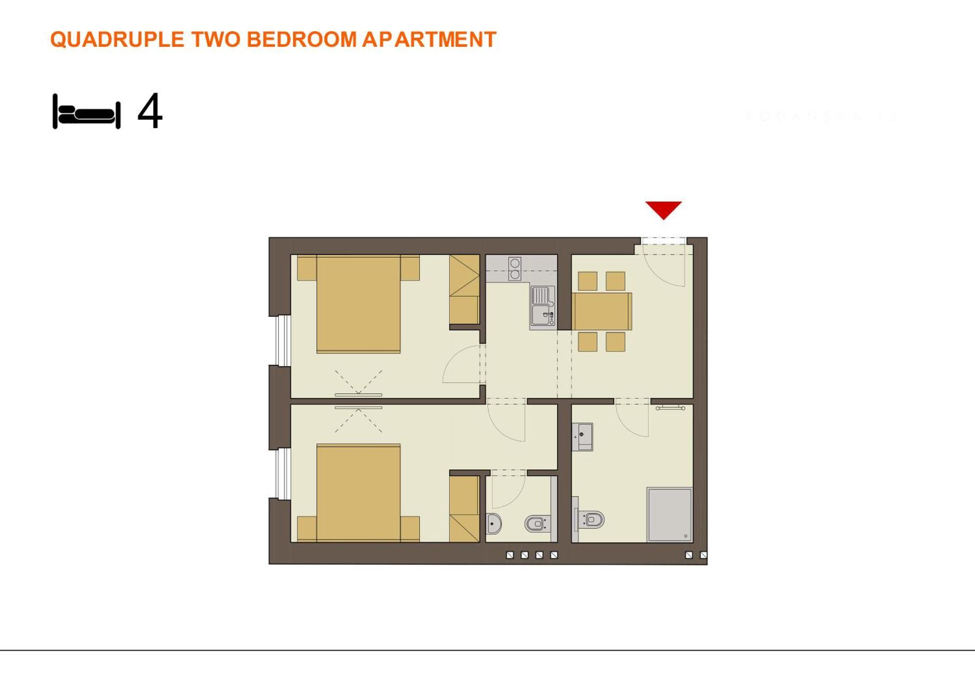 Downtown Suites Kodanska Прага Экстерьер фото